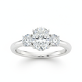 The Liliana — 1.95ct Oval Three-Stone