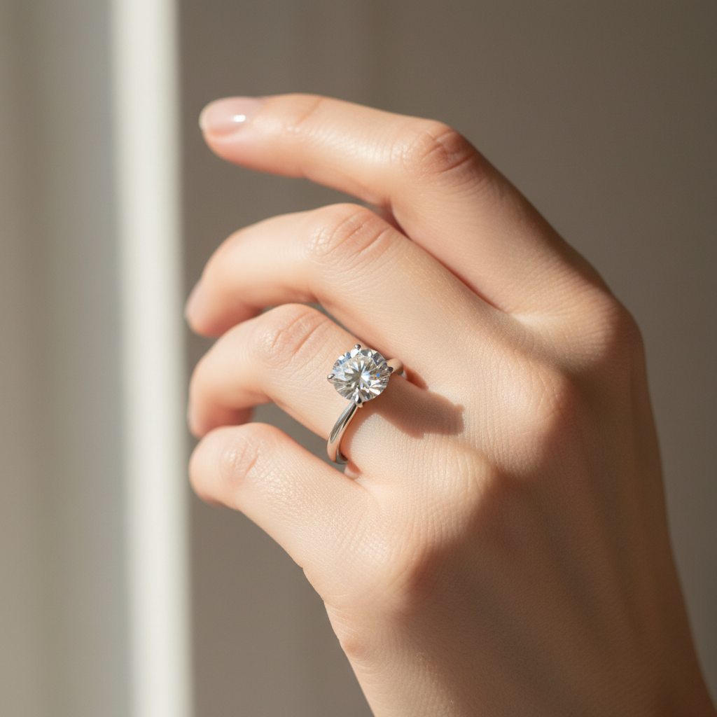 The Serafina — 2.05ct Round Brilliant Solitaire