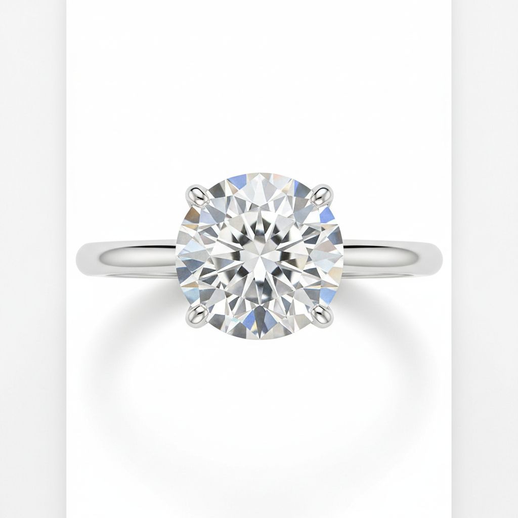 The Valentina — 2.70ct Round Cathedral